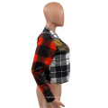 L99522 New Fashion Casual Plaid Shirt